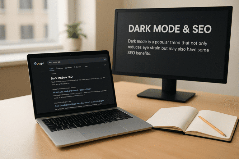 dark mode wordpress seo i ux